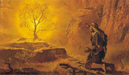You are currently viewing Moses at the burning bush